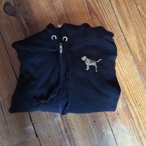 VS PINK Full-Zip Sequin Logo Hoodie