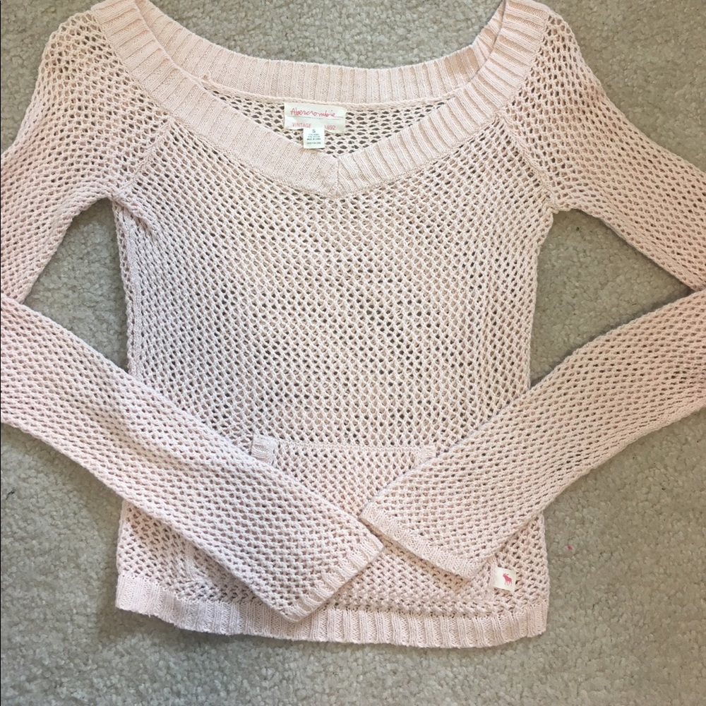 Abercrombie & Fitch off the shoulder knit