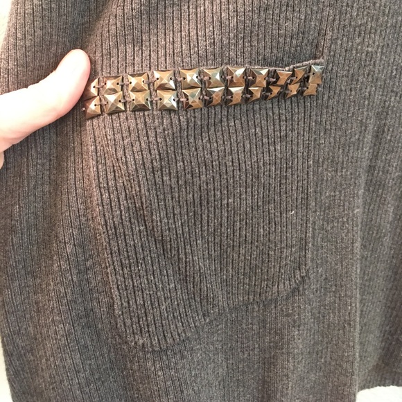 I N C short sleeve cowl neck sweater. - Picture 2 of 3