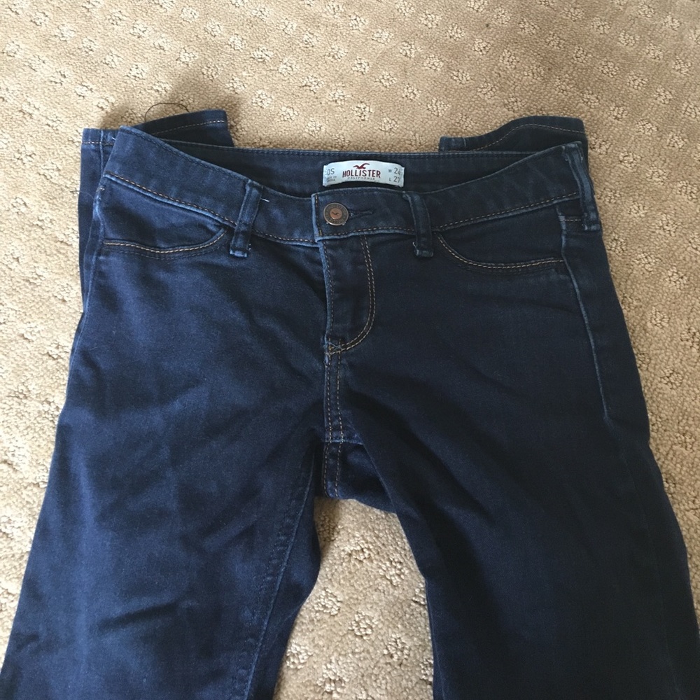 Hollister Dark Wash Jeggings