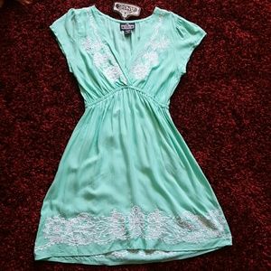 Angie mint green mini dress NWT Small