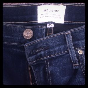 mcguire valetta straight jeans