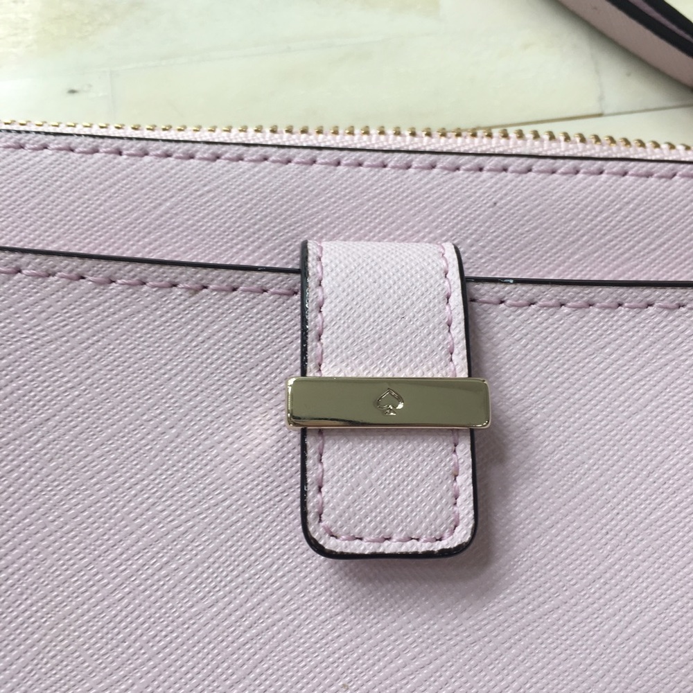 Kate Spade Light Pink Wallet/Wristlet - Picture 5 of 6