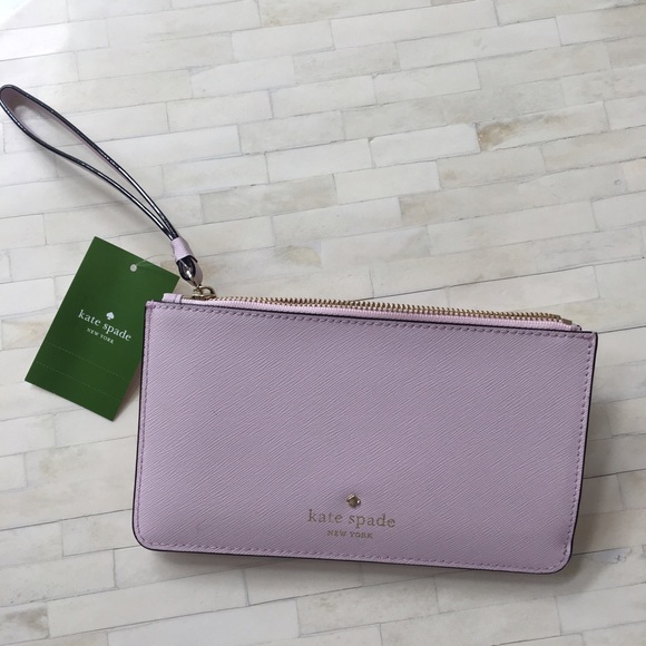 Kate Spade Light Pink Wallet/Wristlet - Picture 4 of 6