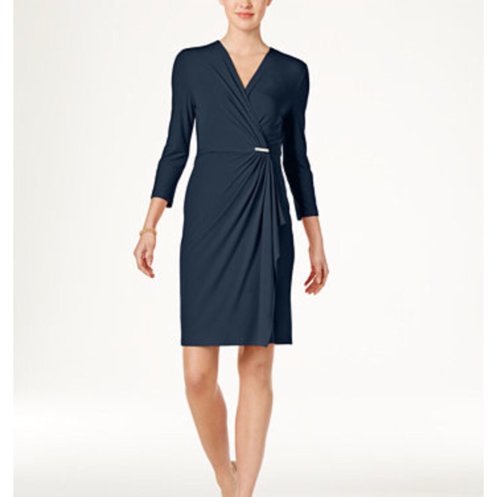 NWT Charter Club Wrap Dress
