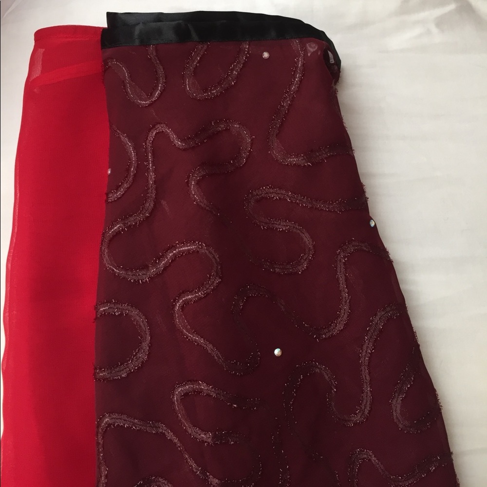 Bundle of two ballet wrap skirts