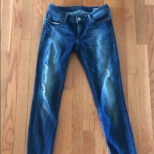 Mavi Skinny Distressed Jeans Size 25