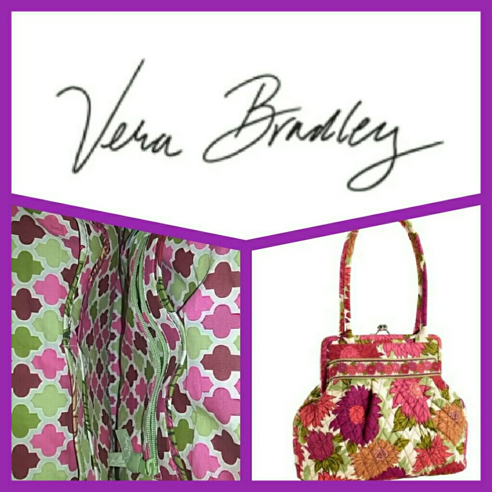 **SOLD**Vera bradley Alice Kisslock Purse !