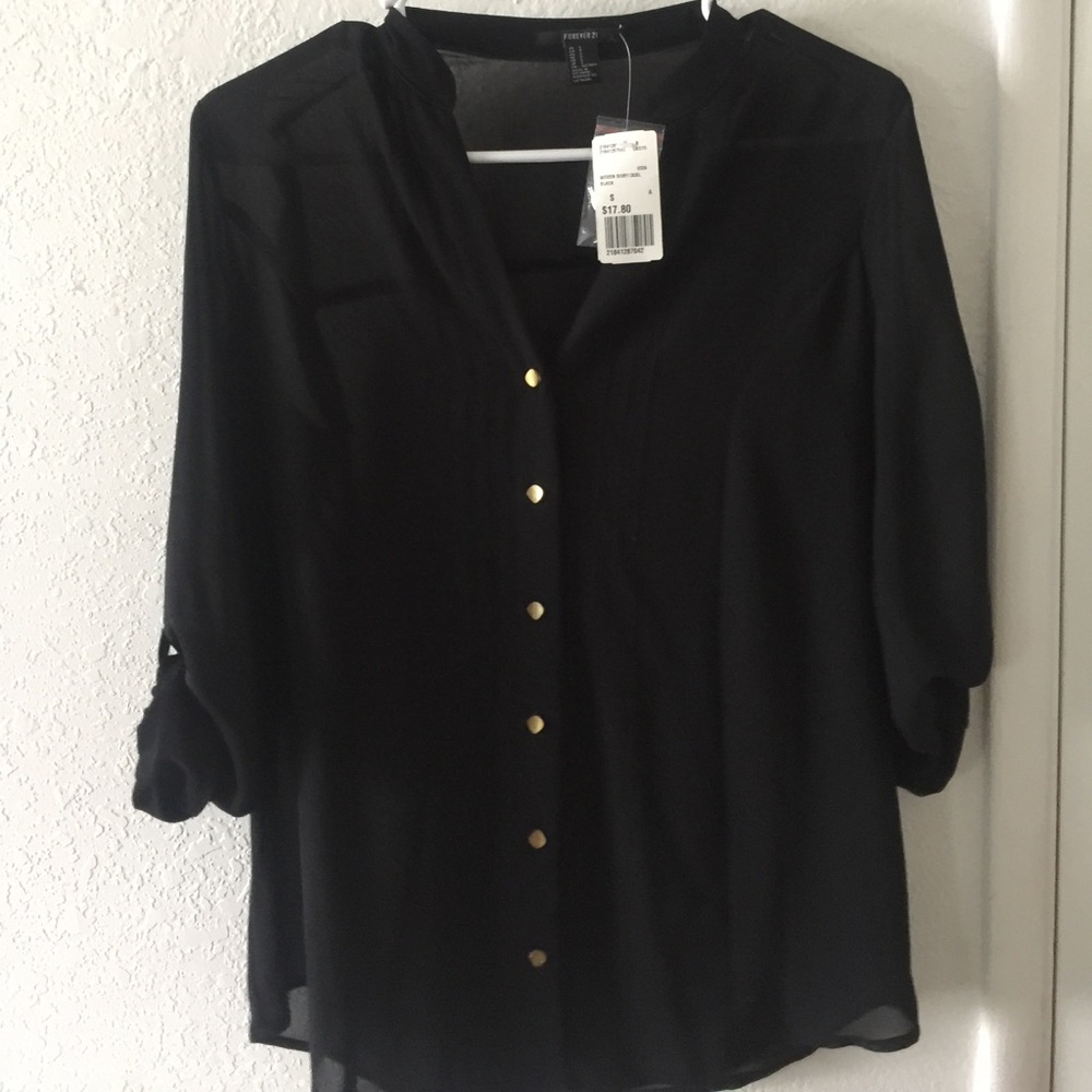 forever 21 woven shirt