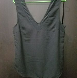 Forever 21 Black V neck Blouse