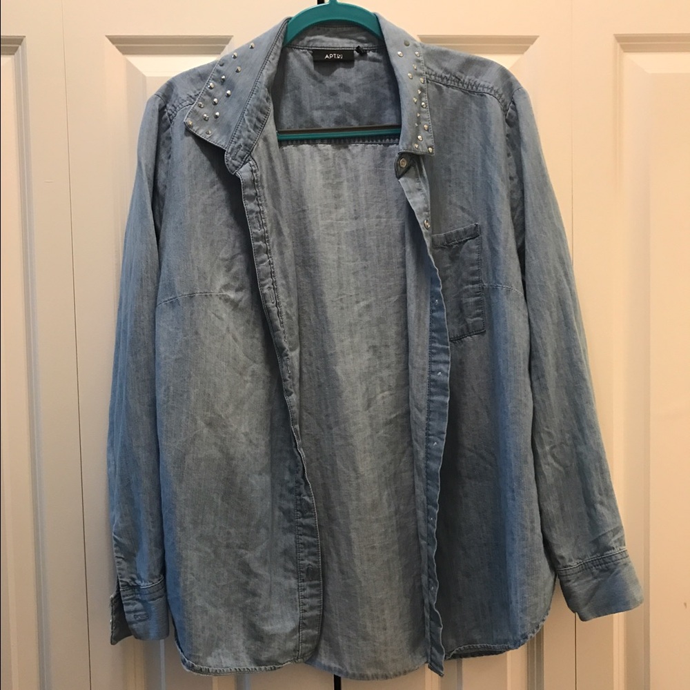 Jean Button Up