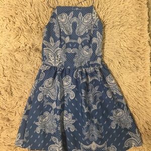 Women's Paisley Print Summer Dress