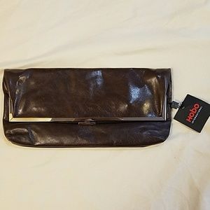 Authentic Hobo genuine "Lauren" leather clutch