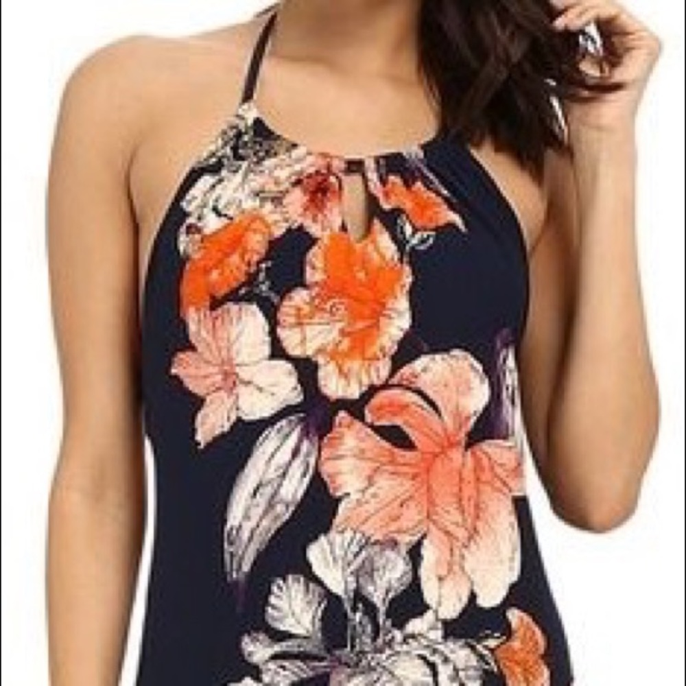 Tommy Bahama Halter drawstring dress