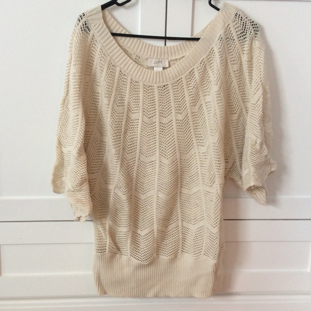 Cream Summer Sweater