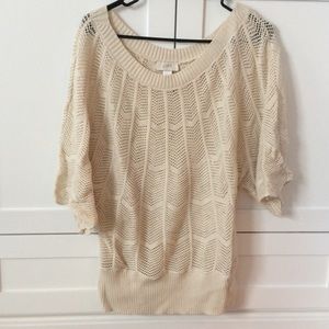 Cream Summer Sweater