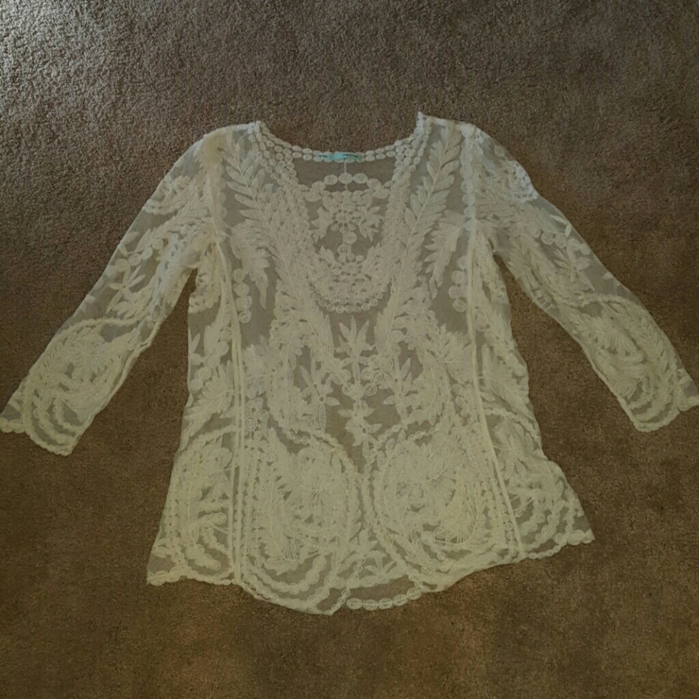 Maurices Lace Blouse