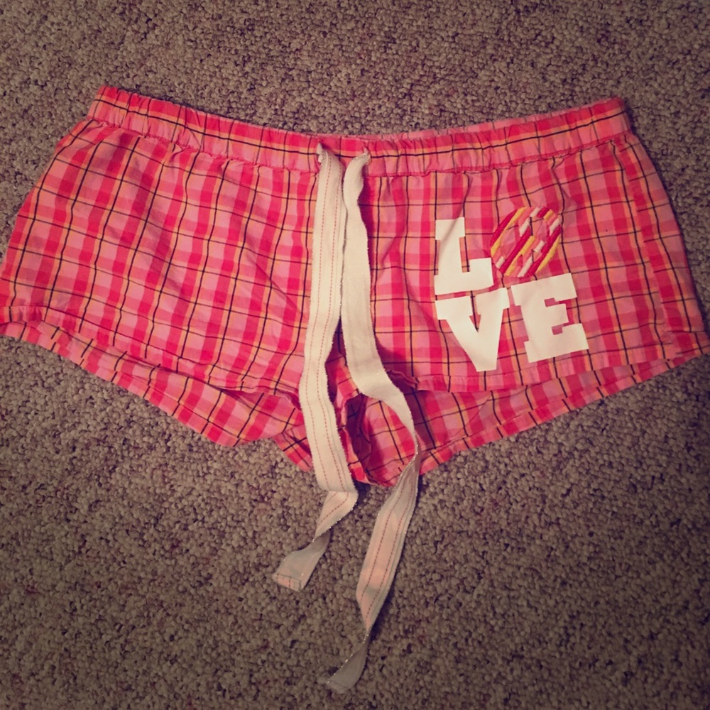 PINK pj shorts