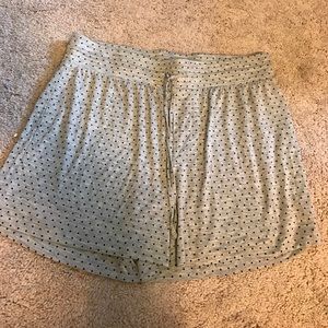 gray gap pajama shorts size small