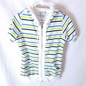 Self Esteem Juniors short sleeve hoodie