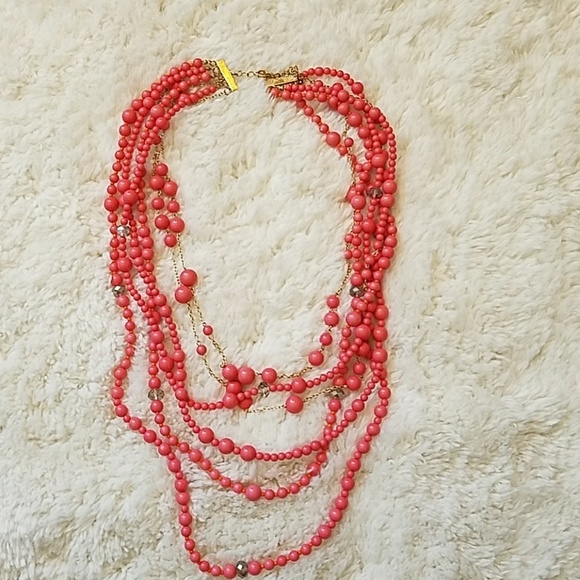 Charming Charlie chunky beaded necklace - Picture 1 of 4
