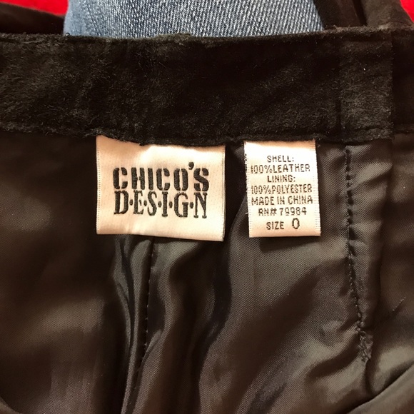 Black leather pants - Picture 3 of 3