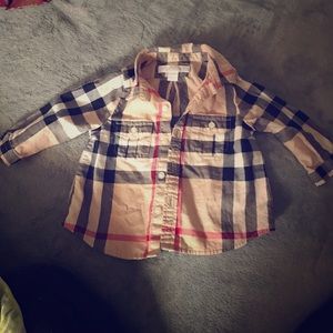 Burberry baby shirt