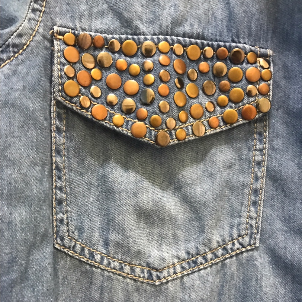 Jean Button Up