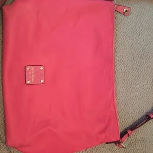Medium pink satchel from Henri Bendel