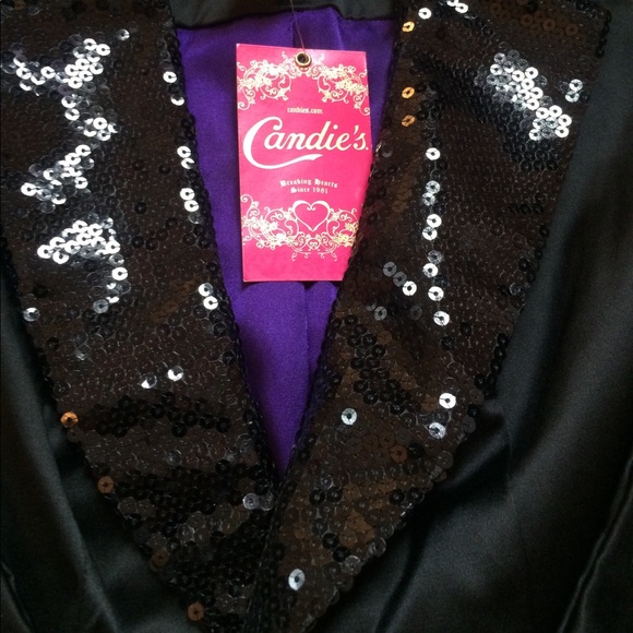 Black sequin jacket - Picture 2 of 4