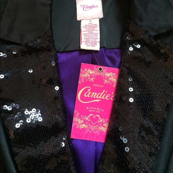 Black sequin jacket - Picture 3 of 4