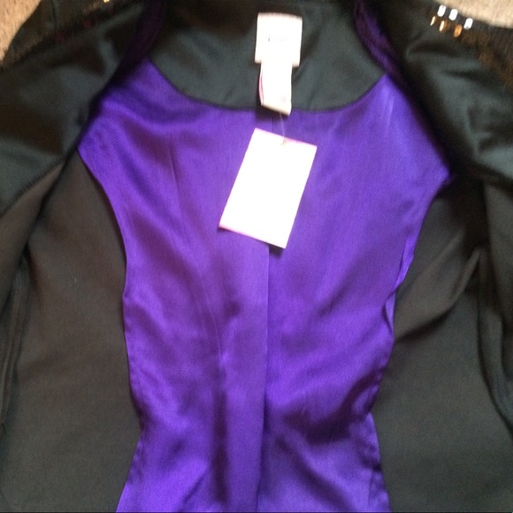 Black sequin jacket - Picture 4 of 4