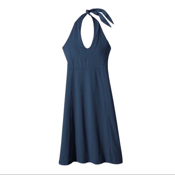 Patagonia Dresses & Skirts - Patagonia Morning Glory halter dress in blue