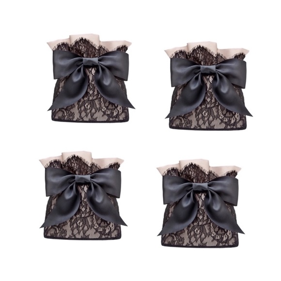 π SOLDπ MARCHESA limited edition satin lace bag - Picture 7 of 8