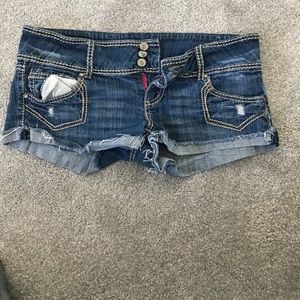 Jean shorts