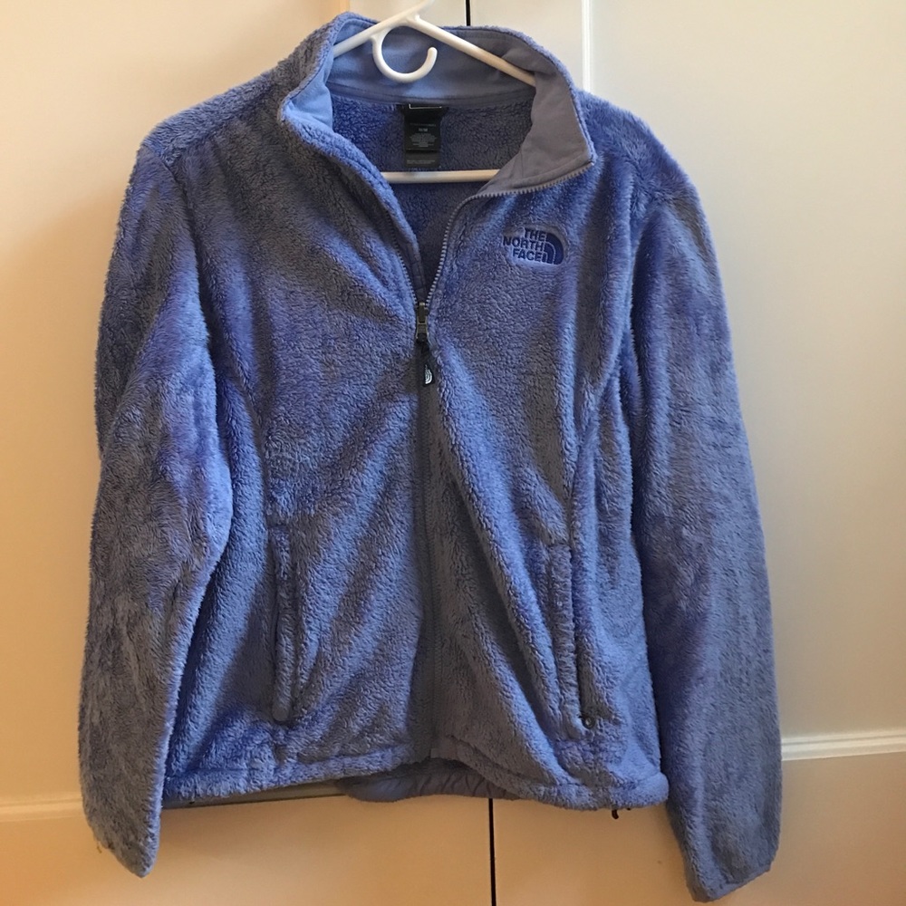 The North Face Fuzzy Zip Jacket- Size Medium