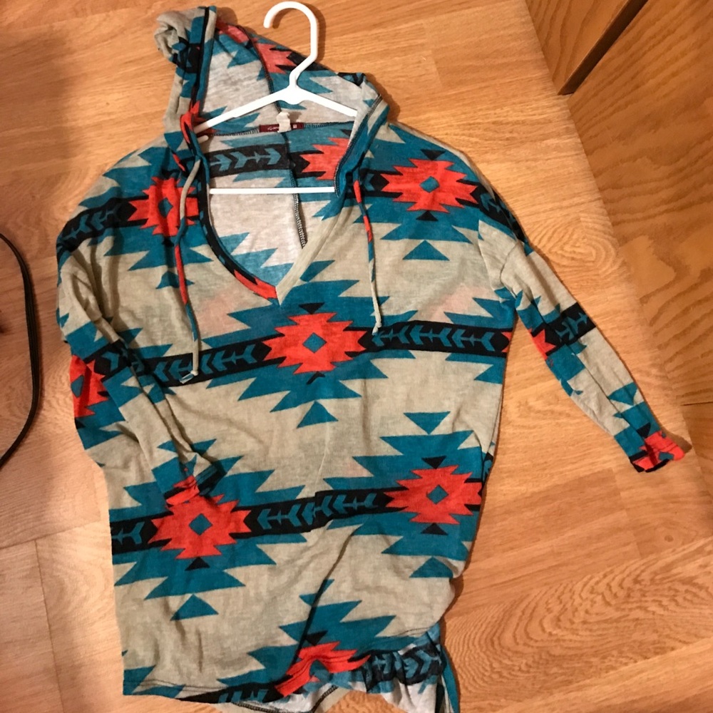 Hooded tunic