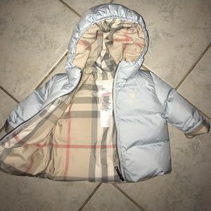 Burberry jacket for babies