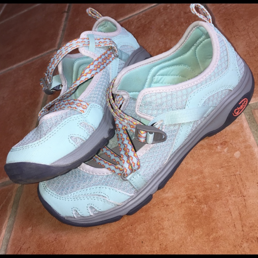 Chaco Outcross Evo Maryjane, Quito Blue, sz 9.5