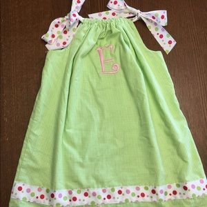 Boutique "E" monogram Summer Beach Party Dress