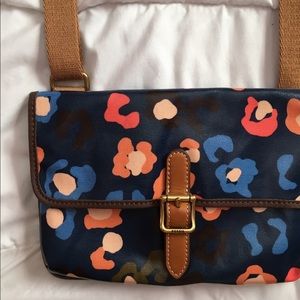Fossil Floral Purse