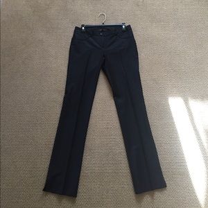 BCBG Black Straight Leg Dress Pants Sz 4