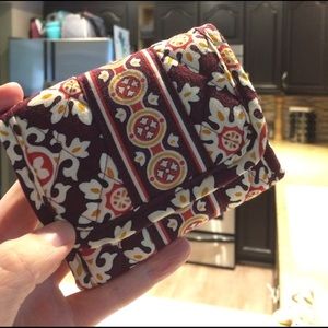 Vera Bradley trifold wallet
