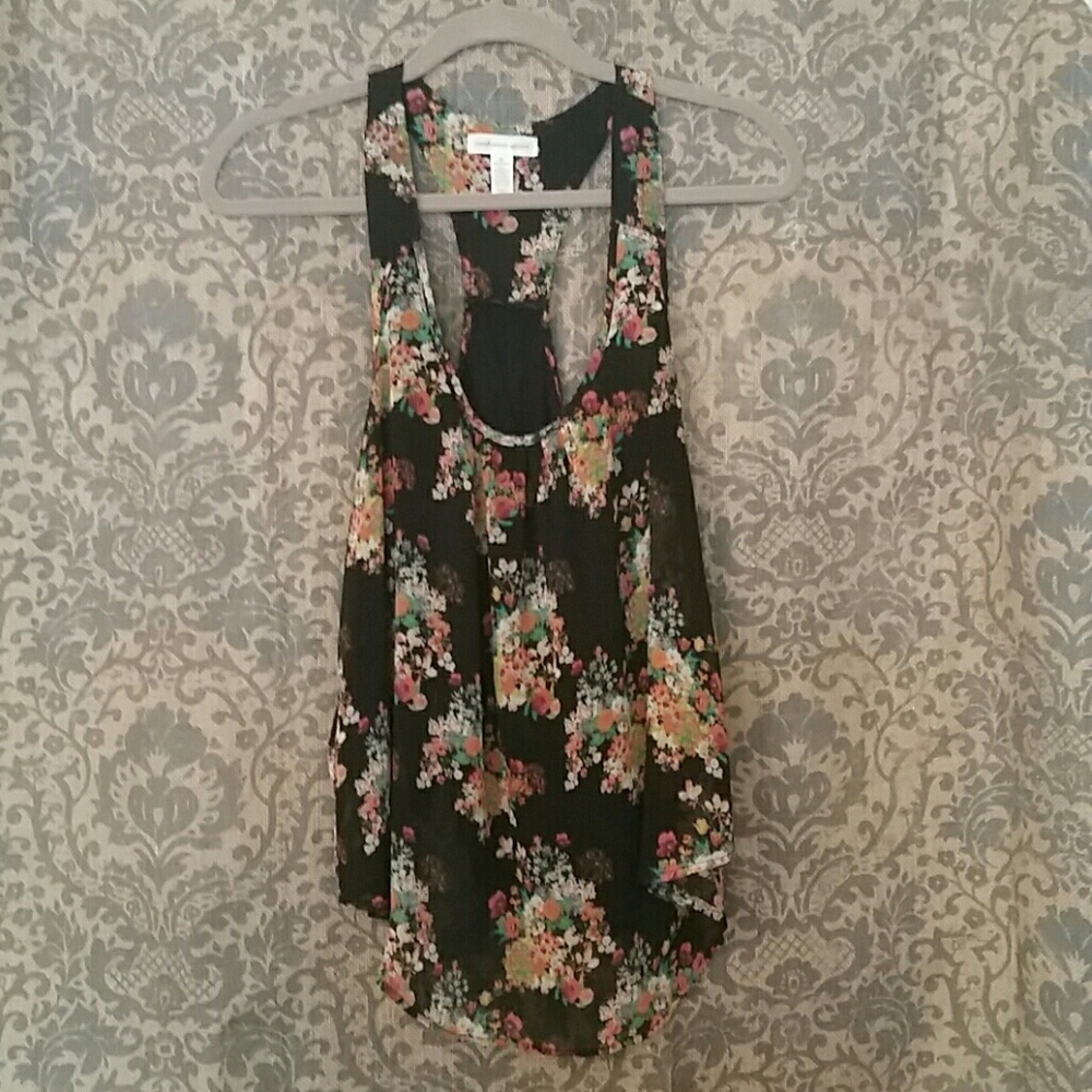 Chiffon floral top