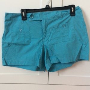 Blue shorts