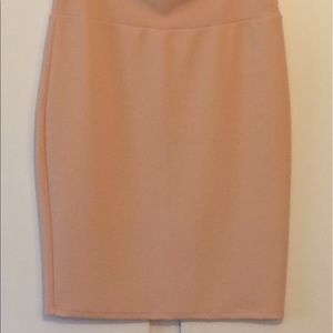 Lularoe cream pencil skirt