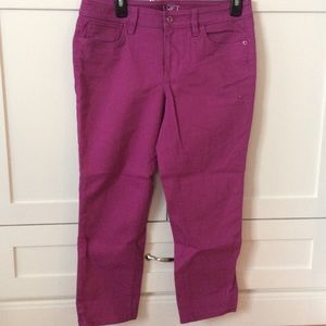 Bright ankle pants
