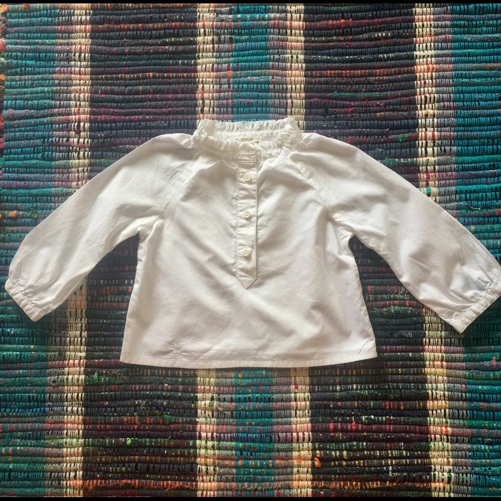 Crewcuts 3/4 Button Down Shirt