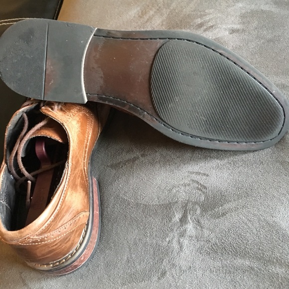 Joseph Abboud men\'s brown dress shoes
