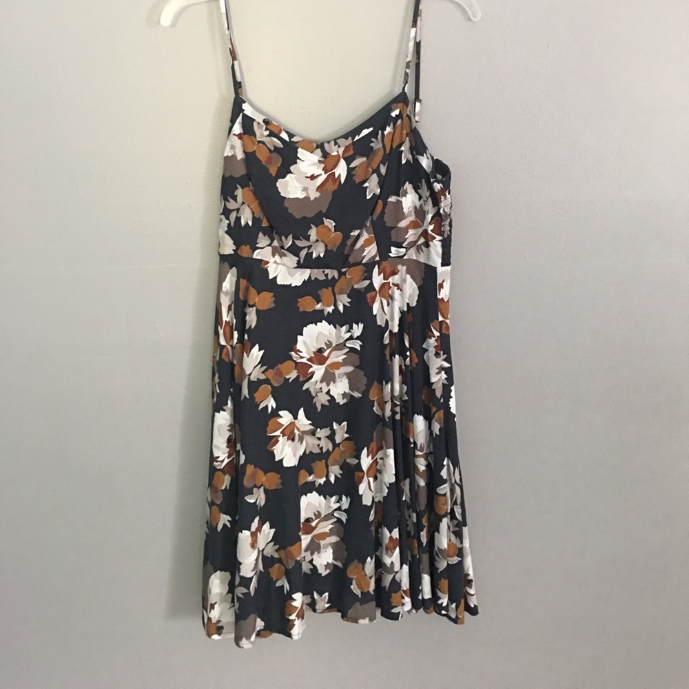 Floral spaghetti strap dress